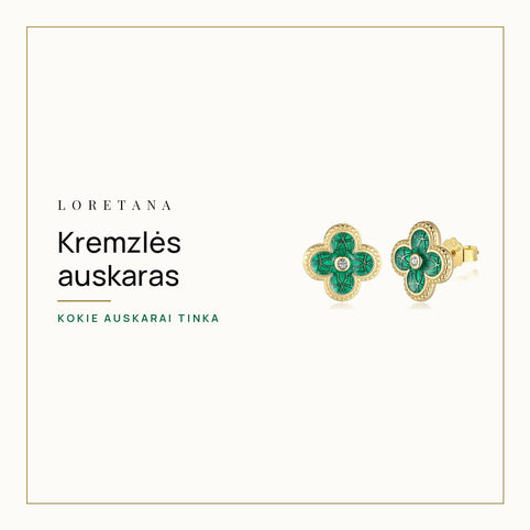 Kremzlės auskaras — Kokie auskarai tinka · Loretana