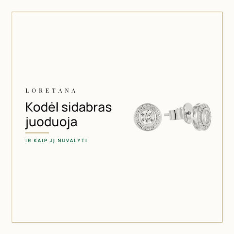 Kodėl sidabras juoduoja — Ir kaip jį nuvalyti · Loretana
