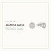 Jautrios ausys — Hipoalerginiai auskarai · Loretana