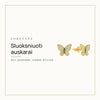 Sluoksniuoti auskarai — Keli auskarai, vienas stilius · Loretana
