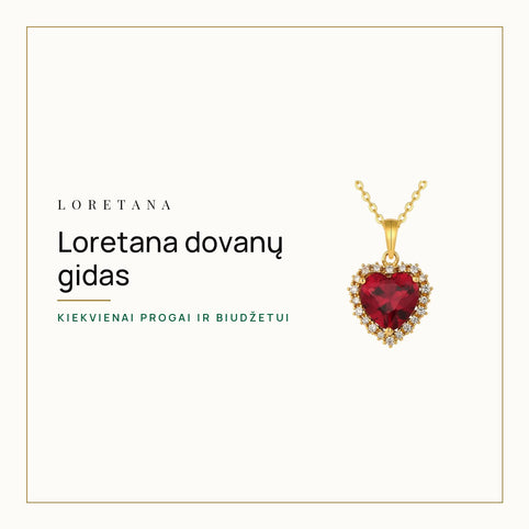 Loretana dovanų gidas — Kiekvienai progai ir biudžetui · Loretana