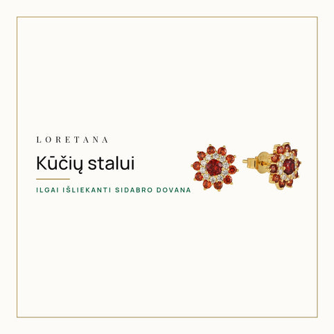 Kūčių stalui — Ilgai išliekanti sidabro dovana · Loretana
