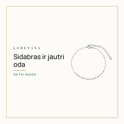 Sidabras ir jautri oda — Ar tai saugu · Loretana