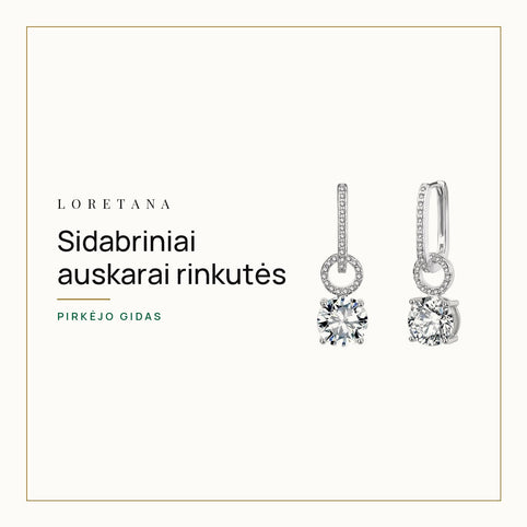 Sidabriniai auskarai rinkutės — Pirkėjo gidas · Loretana